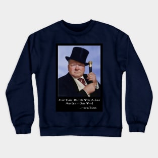 W. C. Fields Crewneck Sweatshirt